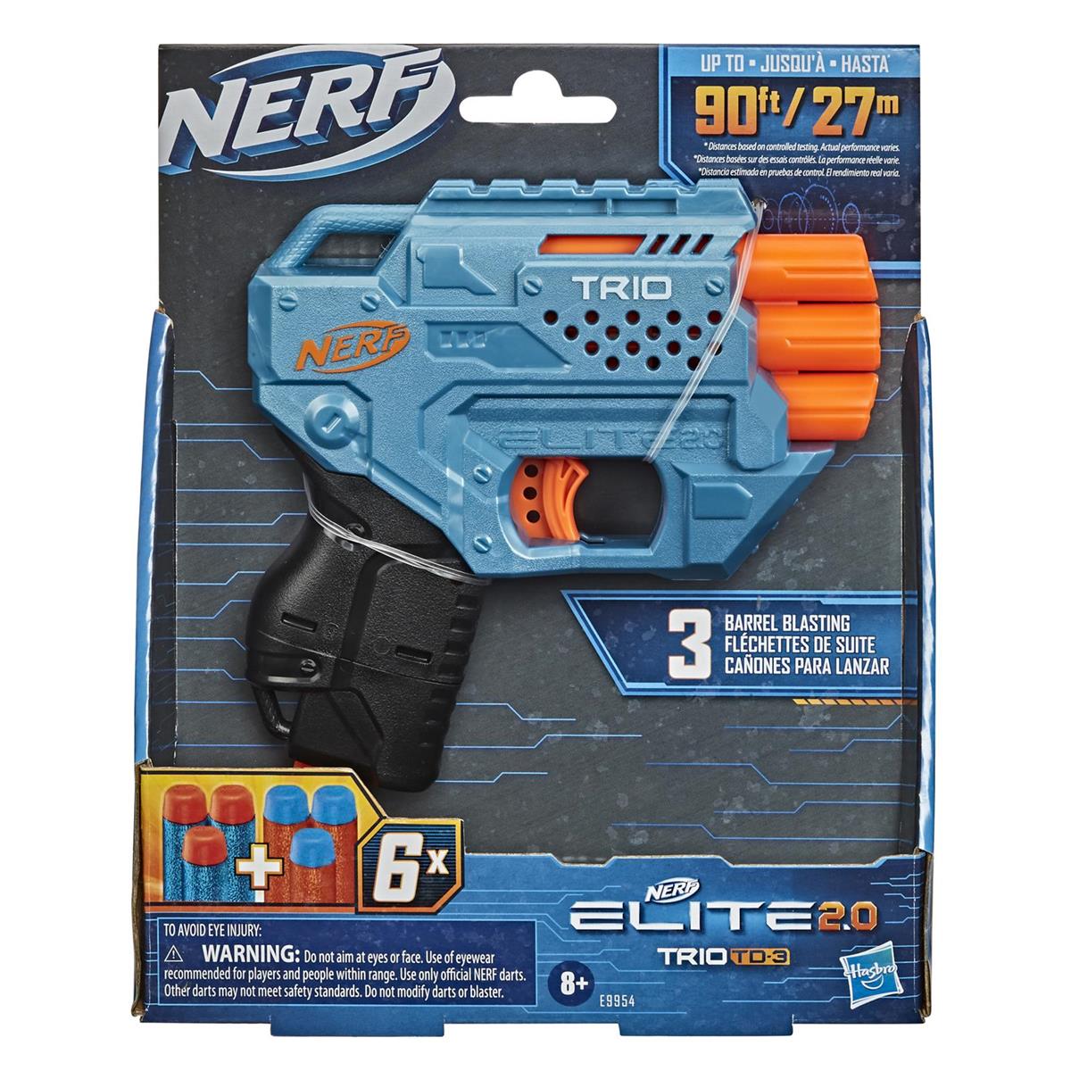 NERF N-Strike Elite 2.0 Trio TD-3