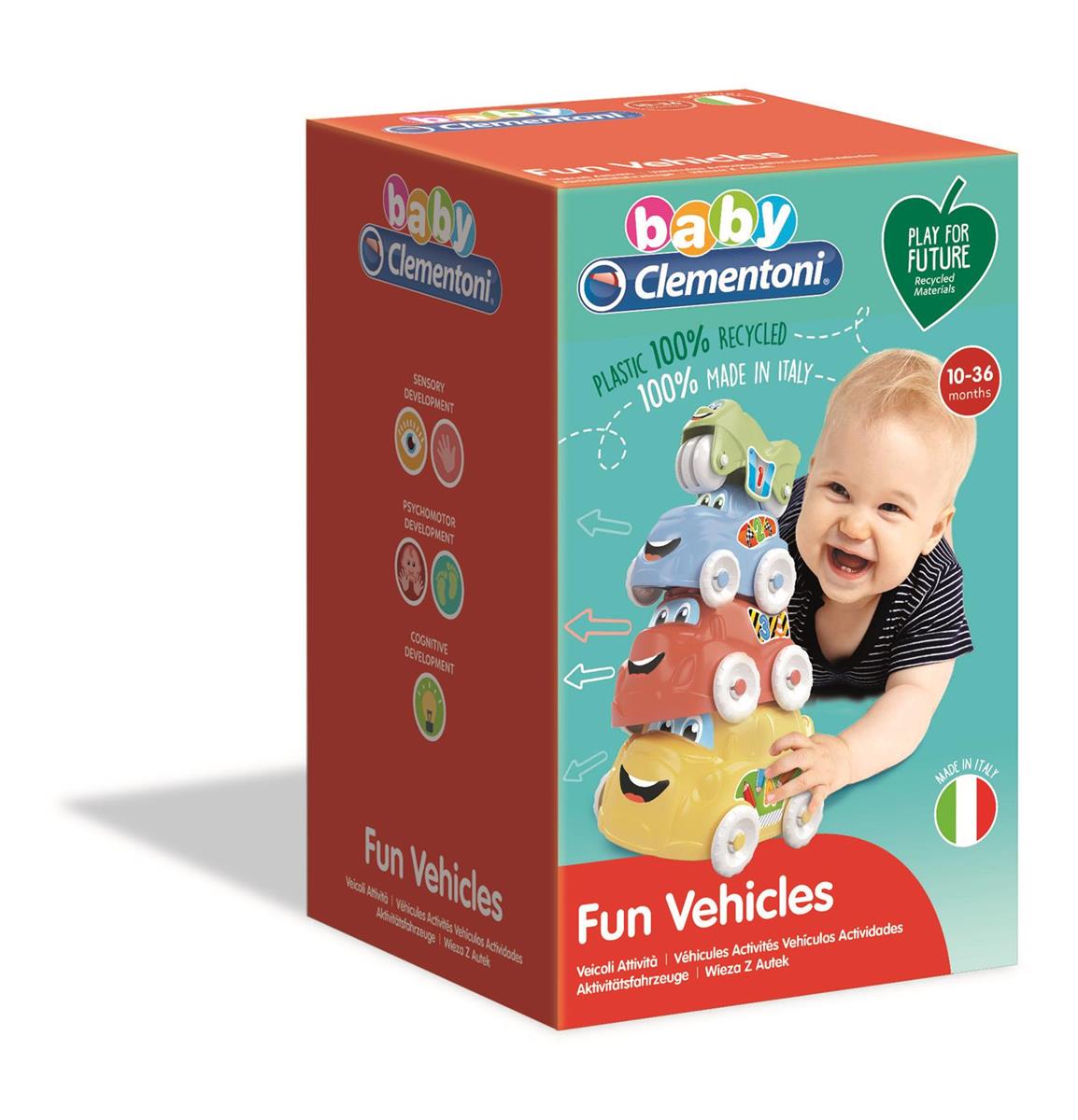 Babyleksak Stacking Vehicles (100% Recycled)