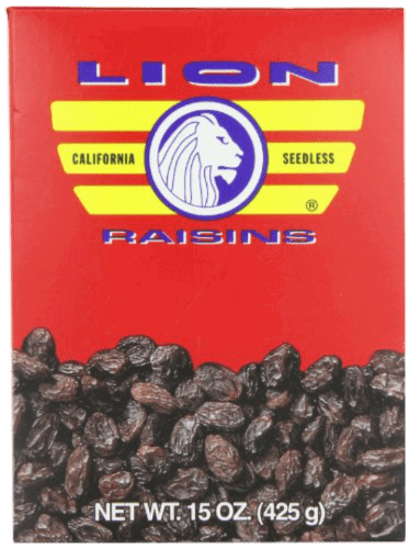 Lion Kalifornia Kärnfria Russin 425 g