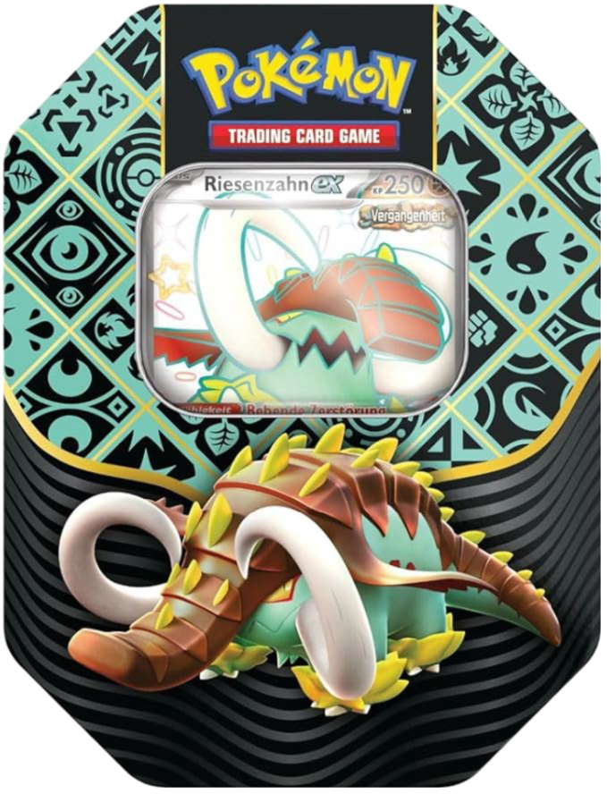 Pokémon Scarlet & Violet - Paldean Fates Tin Box - Great Tusk EX