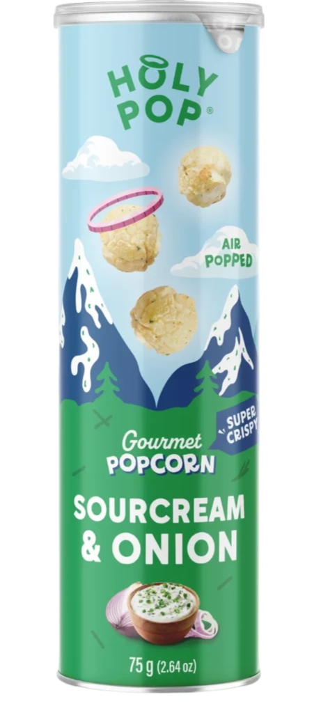 Holy Pop Sourcream & Onion 75 g