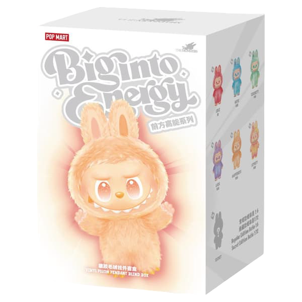 Pop Mart The Monsters – Big Into Energy - LaFoffo - Vinyl Plush Pendant - Blind Box