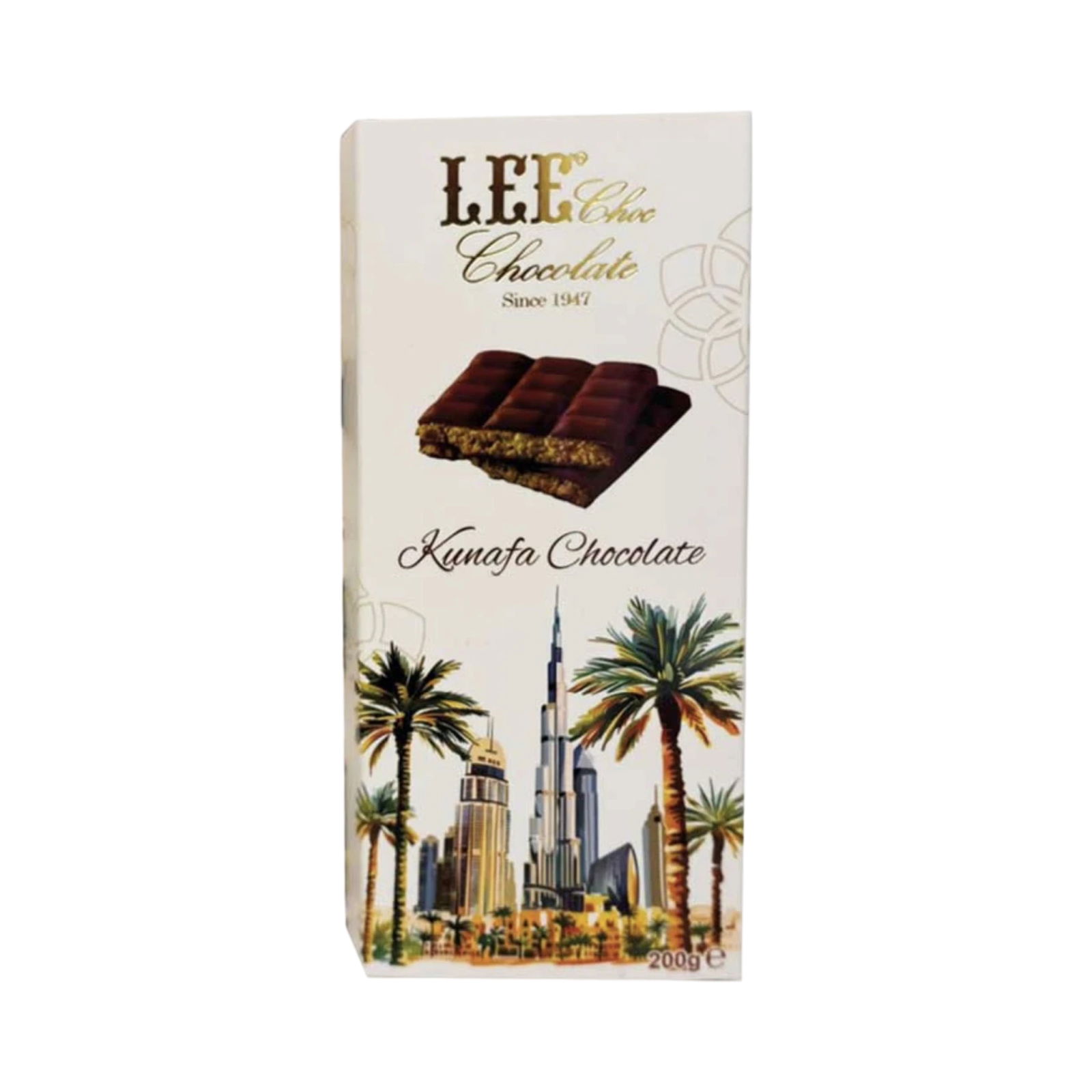 LEE Chocolate Kunafa Pistage Dubaichoklad 200g