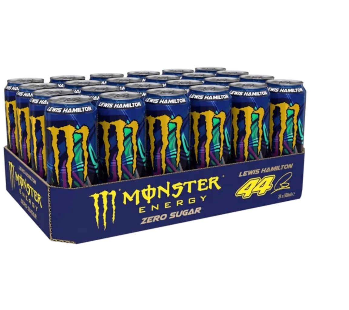 Monster Energy Lewis Hamilton Zero Sugar 24 x 500 ml 