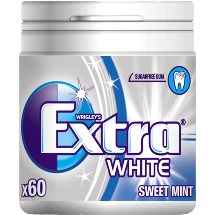Extra White Sweet Mint Tuggummiburk 84 g