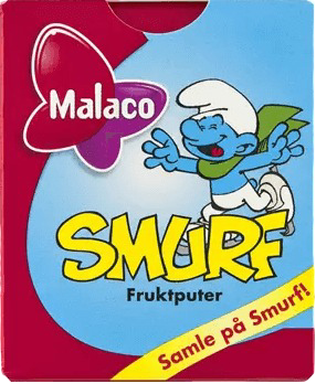 Malaco Smurf Tablettask 20 g