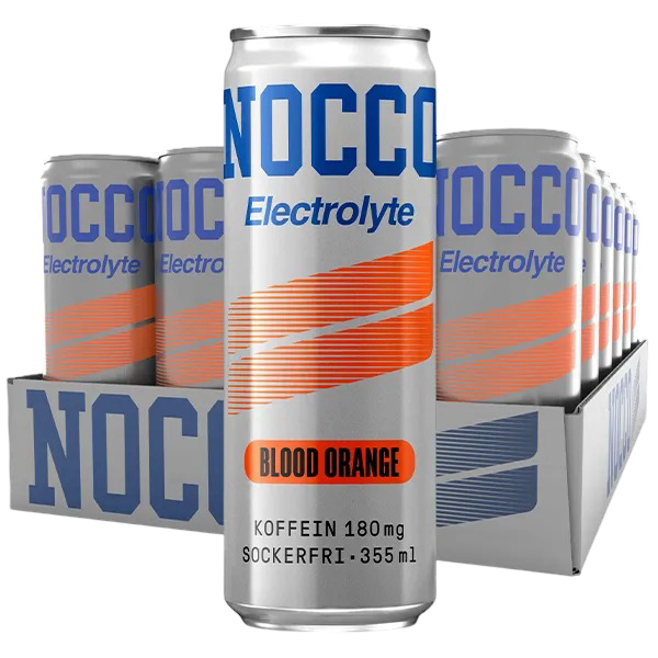 NOCCO Electrolyte Blood Orange 24 x 355 ml