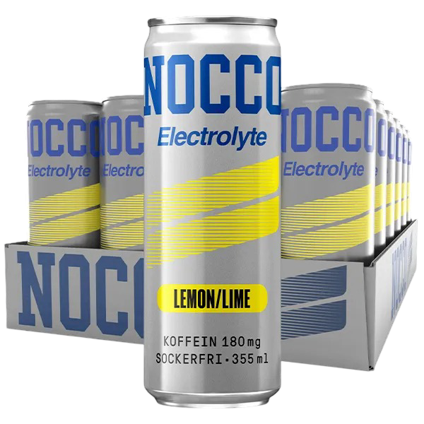 NOCCO Electrolyte Lemon/Lime 24 x 355 ml
