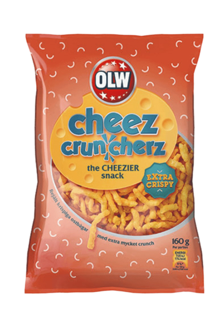 OLW Cheez Cruncherz 160 g