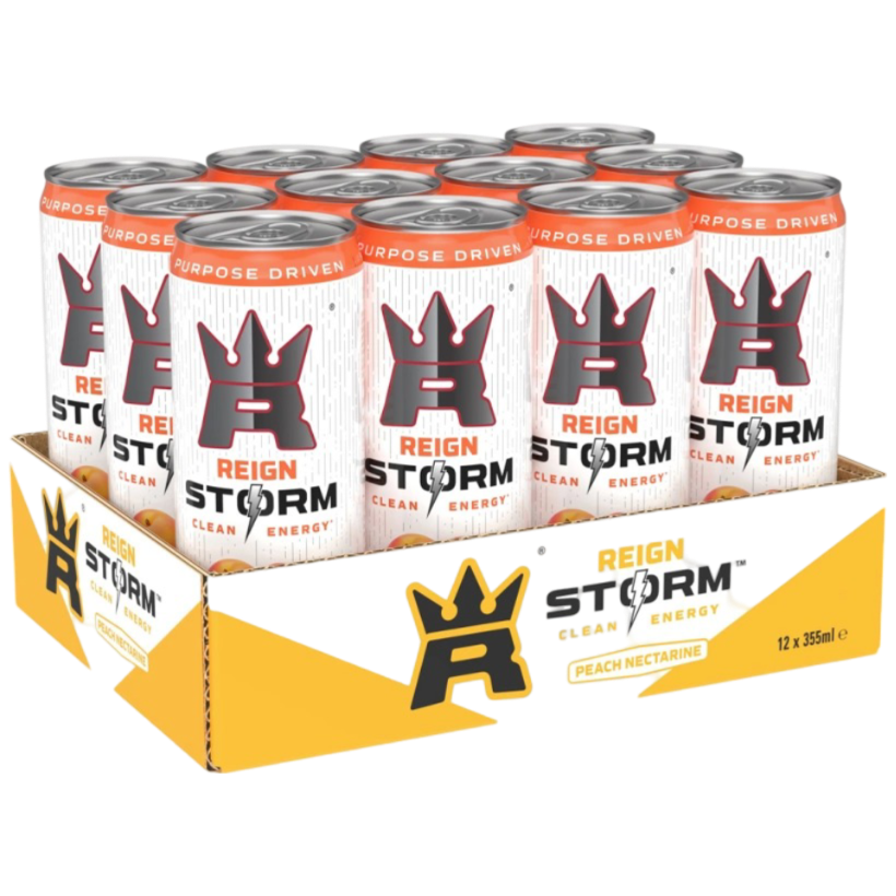 Reign Storm Peach Nectarine 355 ml 12-pack