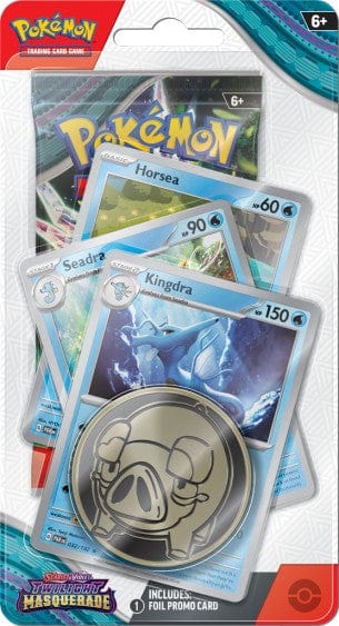 Pokémon TCG: Scarlet & Violet - Twilight Masquerade - Premium Checklane Blister: Kingdra