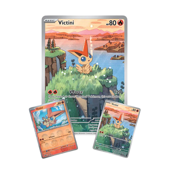Pokémon TCG: Scarlet & Violet - Black Bolt & White Flare - Victini - Illustration Collection