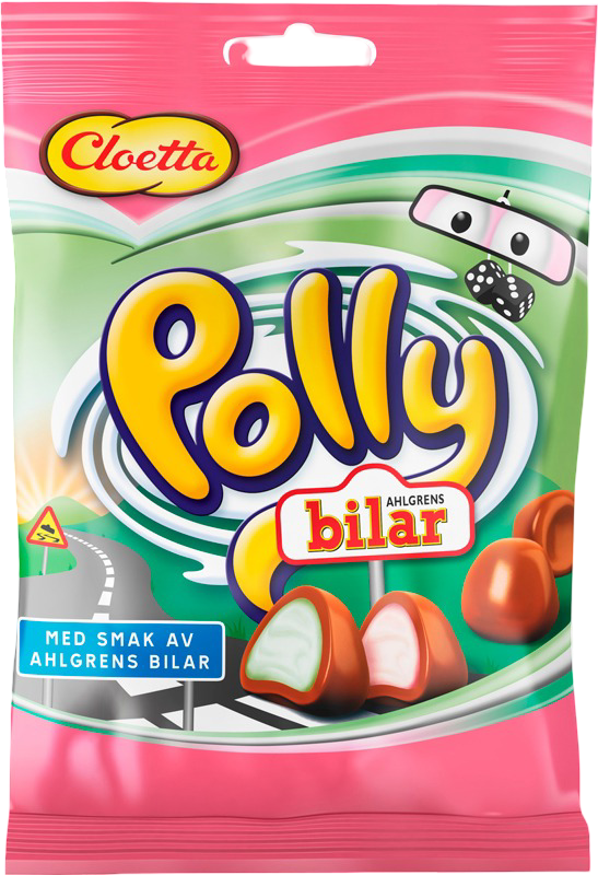 Cloetta Polly Ahlgrens Bilar 350 g