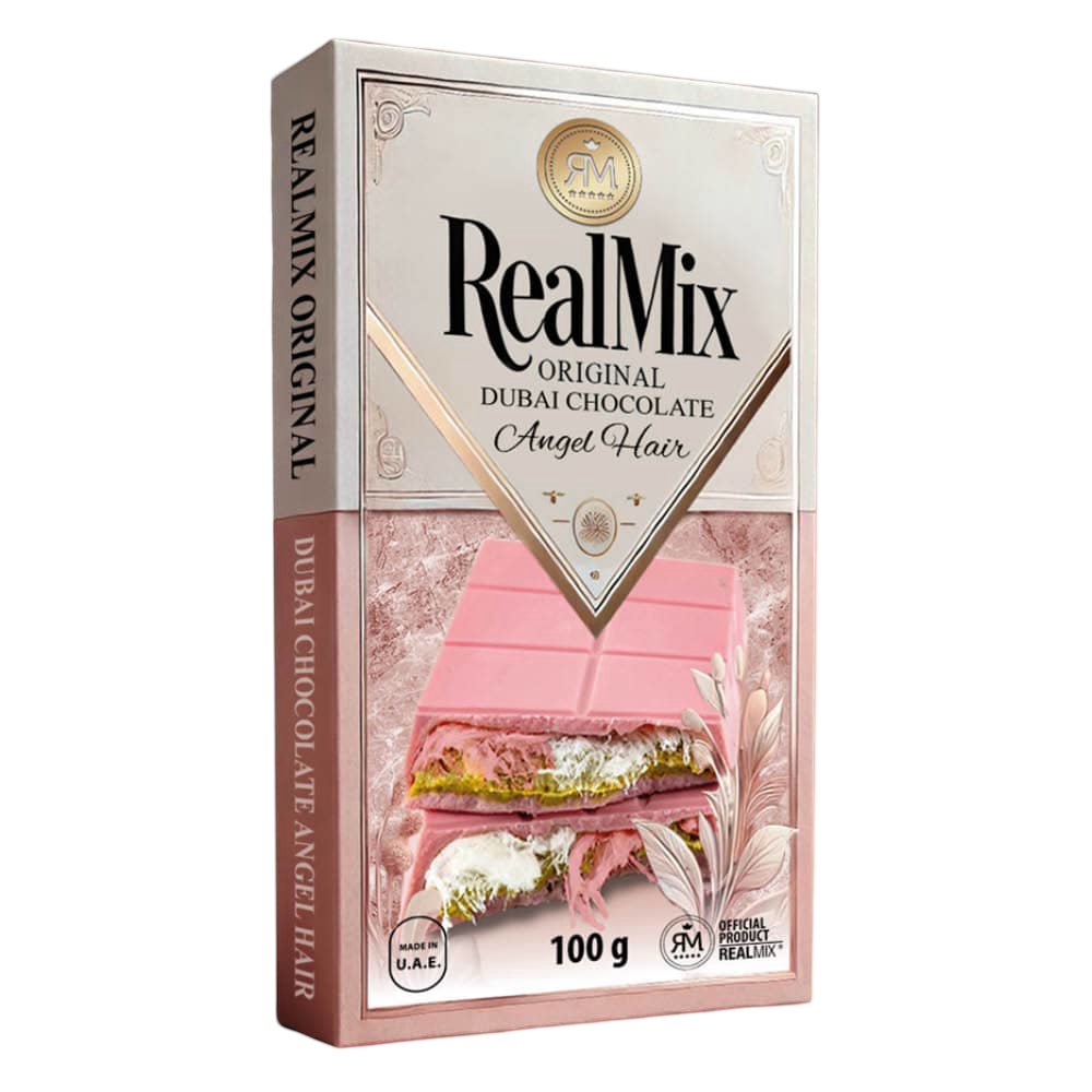 Realmix Original Dubai Chocolate Angel Hair 100g