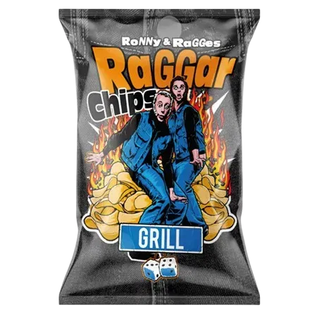 Ronny & Ragges Raggar Chips Grill 150 g