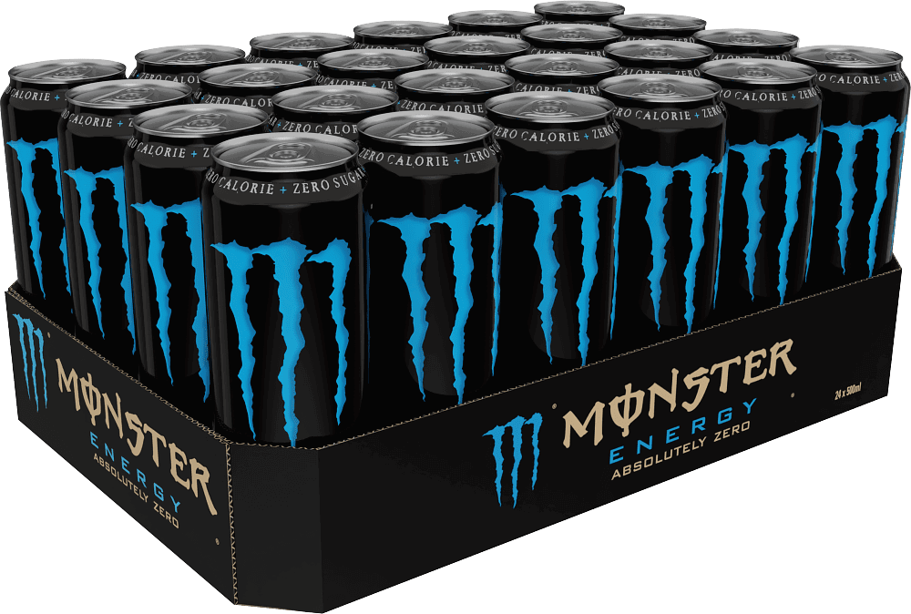 Monster Energy Absolutely Zero 24 x 500 ml 