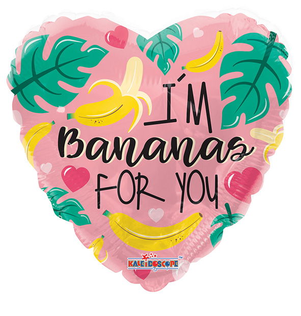 Folieballong I'm Bananas For You 46 cm