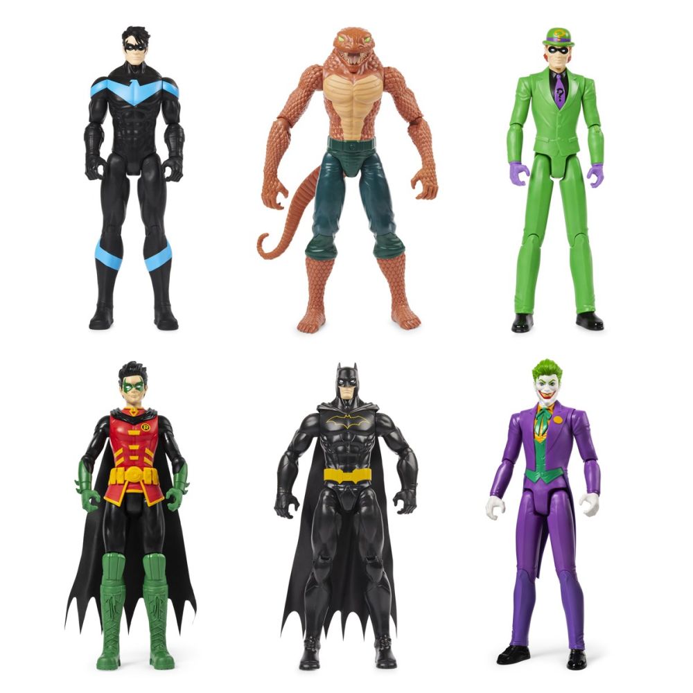 Batman Figurer 30 cm 6-Pack