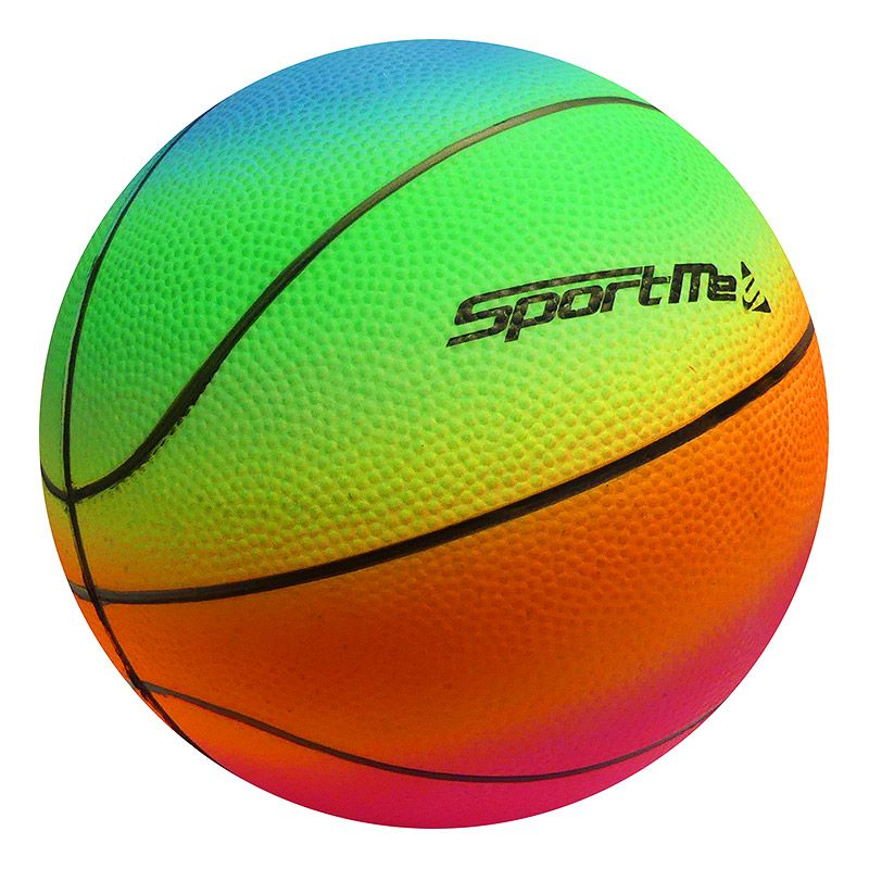 SportMe Basketboll Regnbåge 22 cm