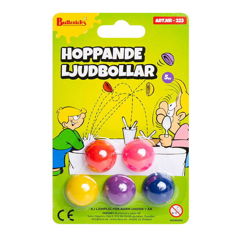 Hoppande Ljudbollar