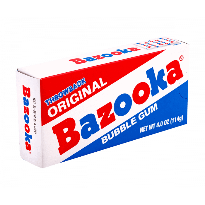 Bazooka Bubble Gum Original 114 g