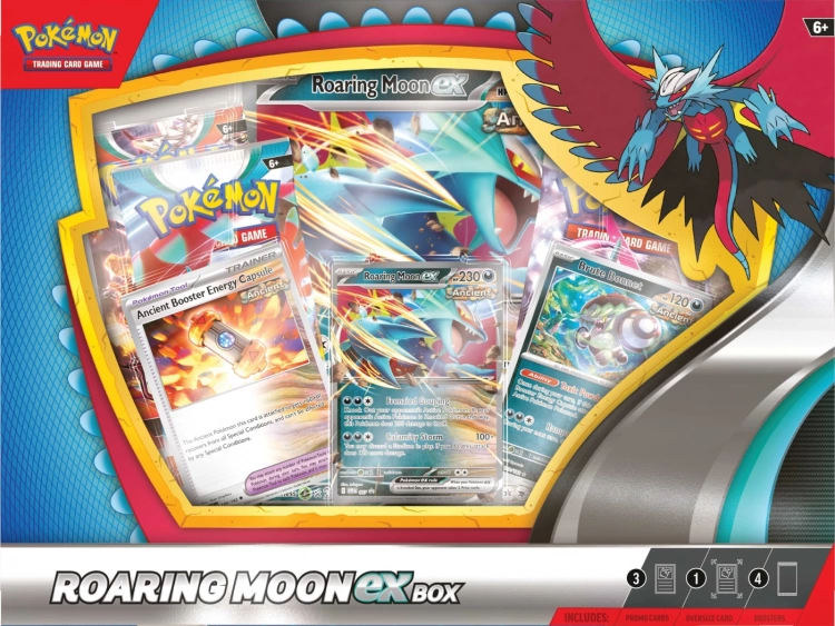 Pokémon Roaring Moon EX Box