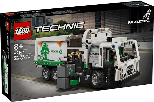 LEGO Technic Mack LR Electric Garbage Truck 42167