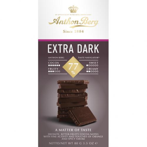 Anthon Berg Extra Dark 77 % 80 g