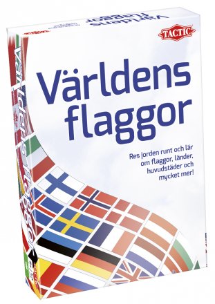 Tactic Världens Flaggor Sällskapsspel