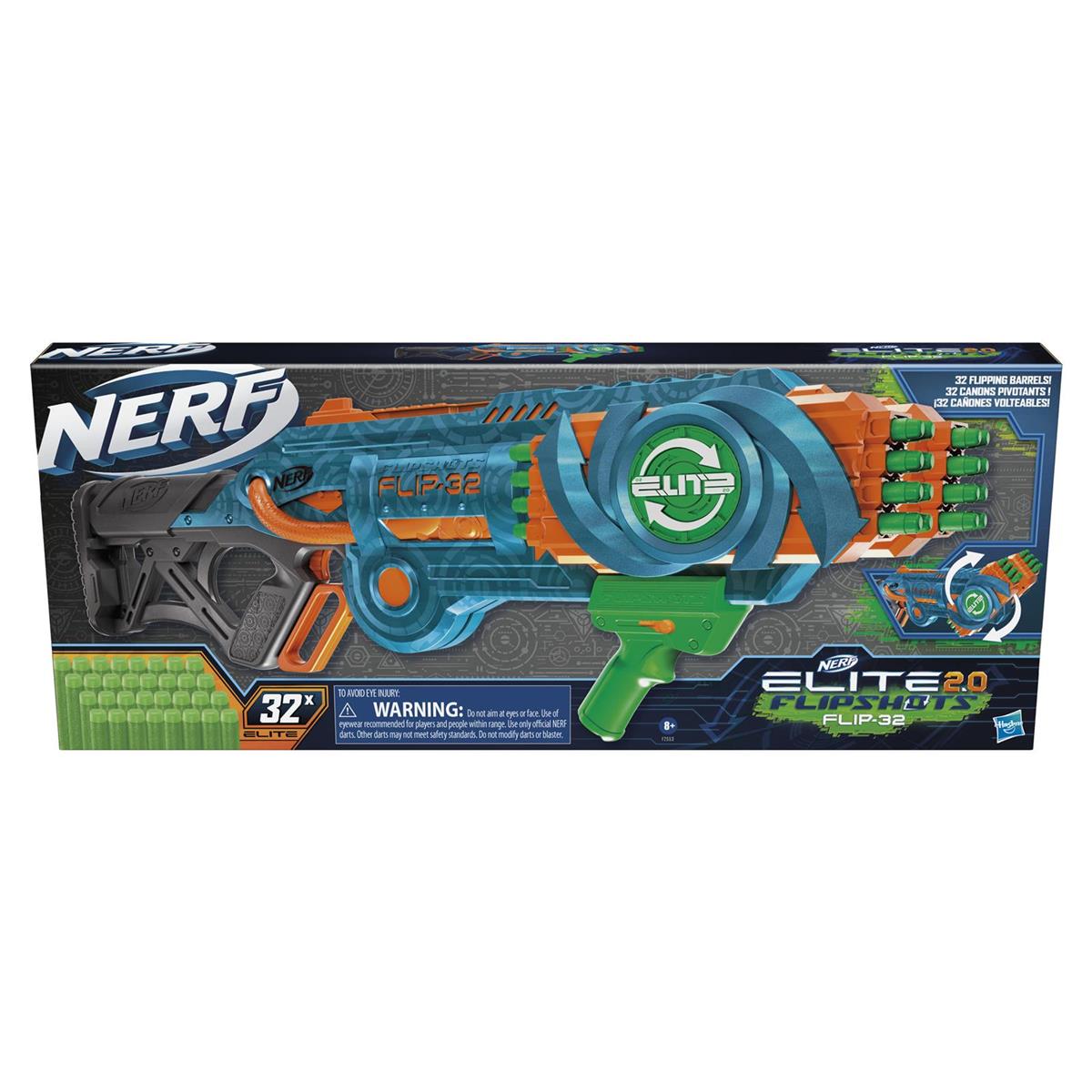 NERF N-Strike Elite 2.0 Flipshots Flip 32