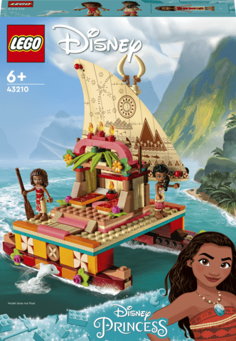 LEGO Disney Princess Vaianas Navigeringsbåt 43210