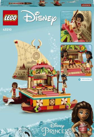 LEGO Disney Princess Vaianas Navigeringsbåt 43210