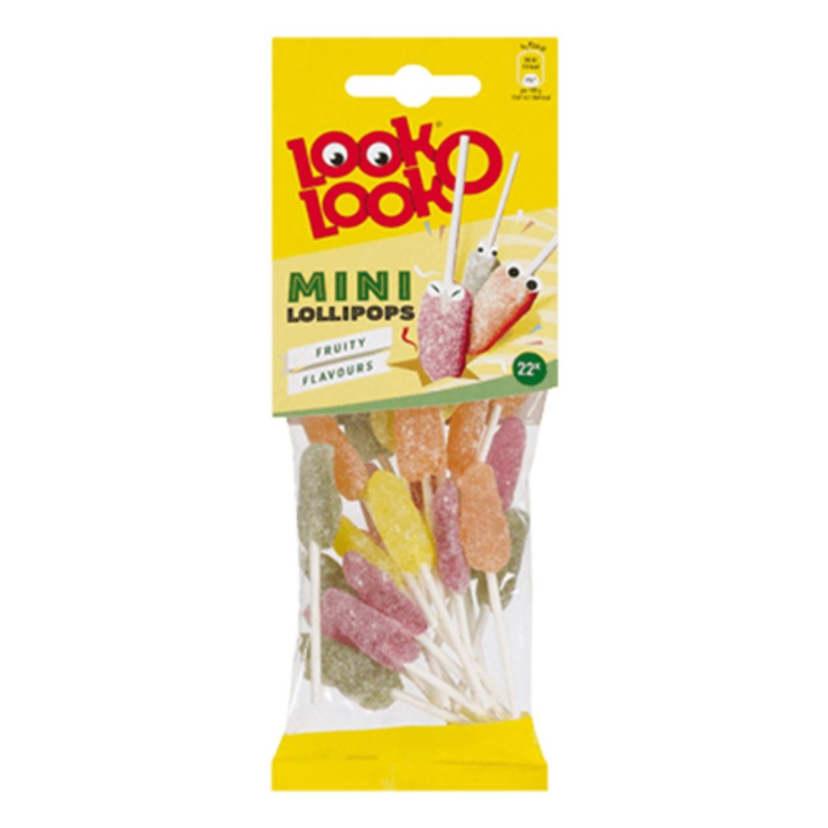 Look-O-Look Miniklubbor Frukt 75 g