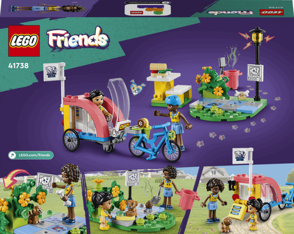 LEGO Friends Hundräddningscykel 41738