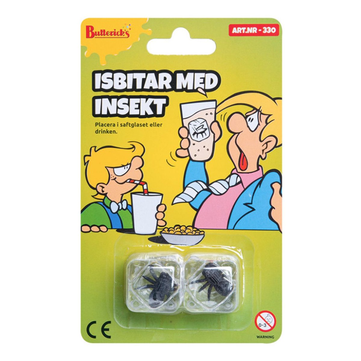 Isbitar med Insekter