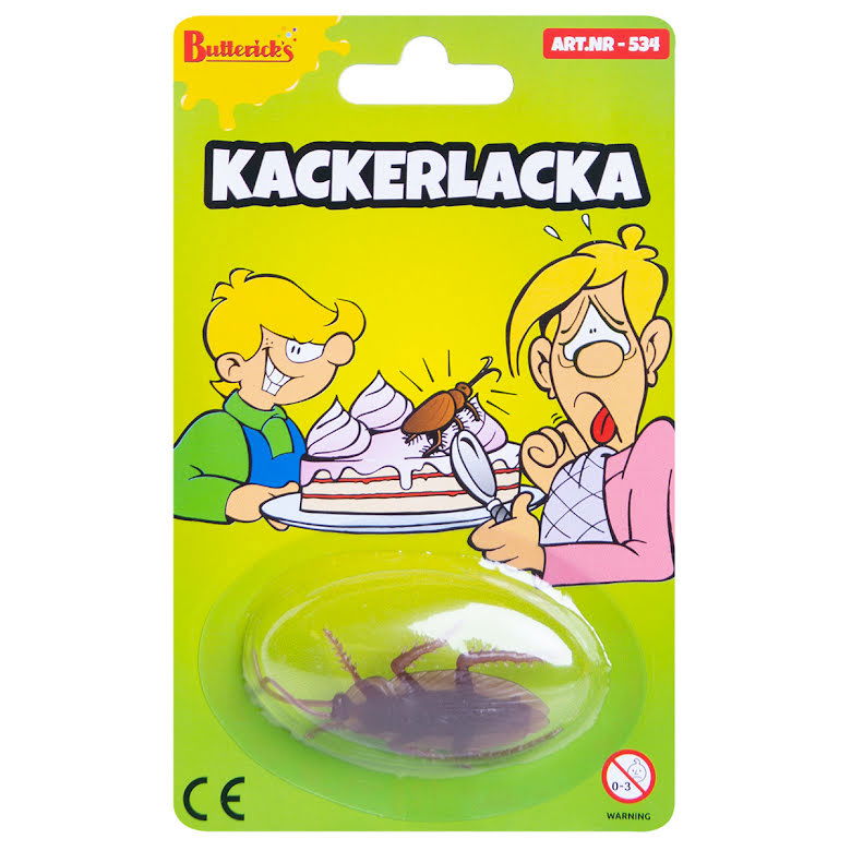 Skämt Kackerlacka