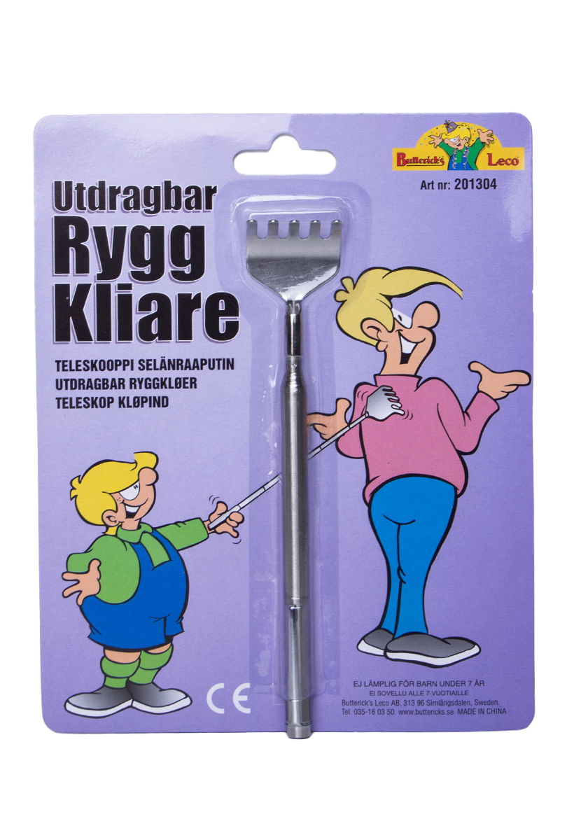 Utdragbar Ryggkliare