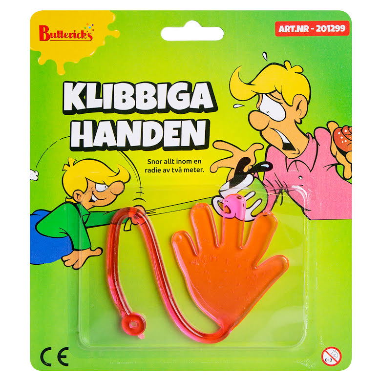 Klibbiga Handen