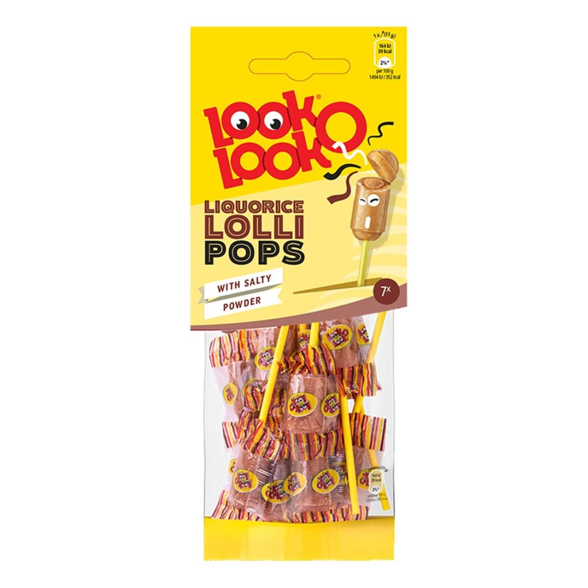 Look-O-Look Lakritsklubbor 70 g