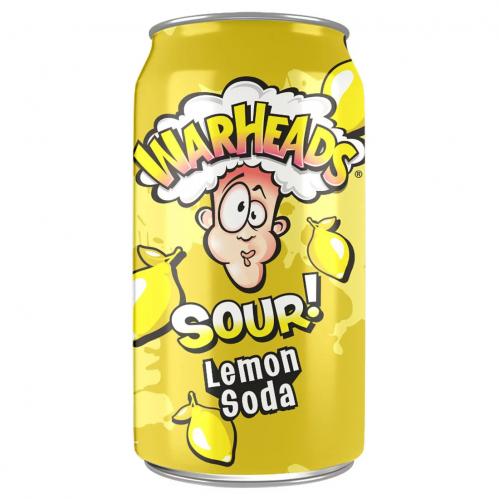 Warheads Sour Lemon Soda 355 ml