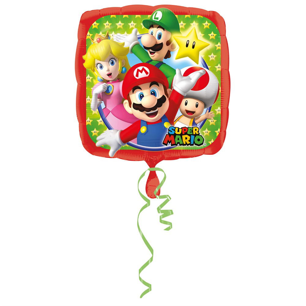 Folieballong Super Mario 43 cm