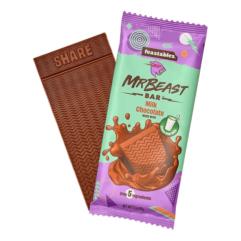 Mr. Beast Milk Chocolate Bar Chokladkaka 60g