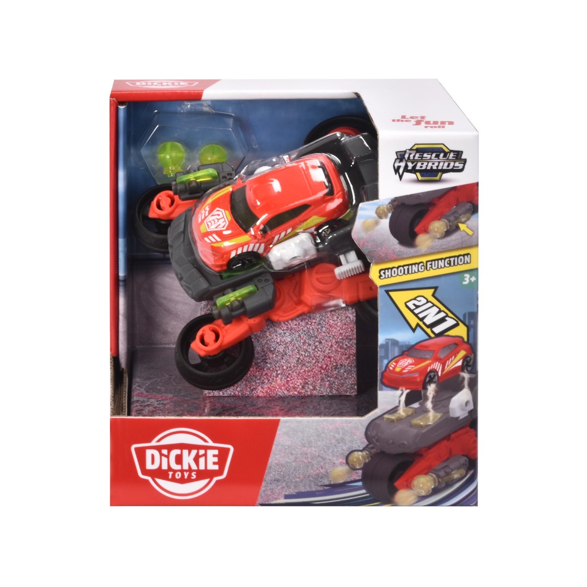 Dickie Toys Rescue Hybrids Drönarmotorcykel