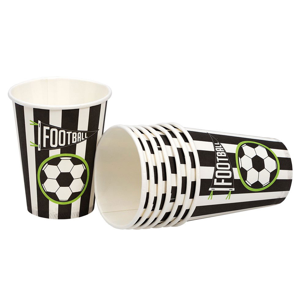 Pappersmuggar Fotboll 8-Pack