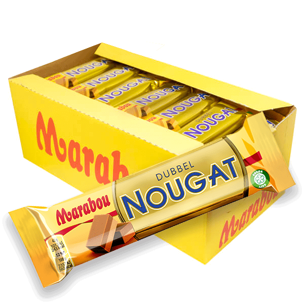 Marabou Dubbel Nougat 43 g 42-Pack