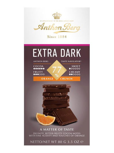 Anthon Berg Extra Dark Orange 77% 80 g