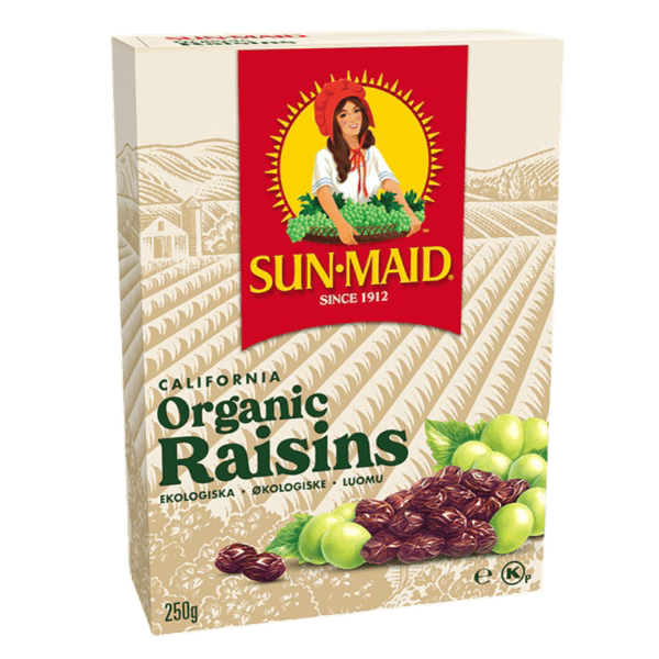 Sun-Maid Kalifornia Russin Ekologiska 250 g