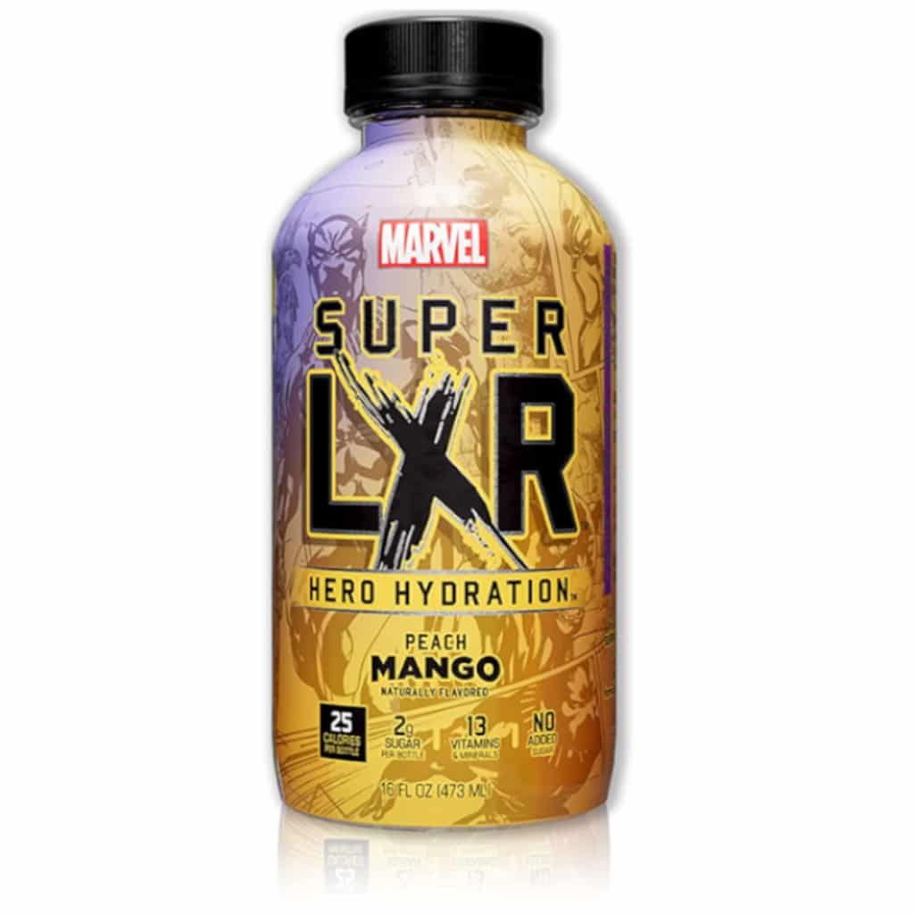Marvel Super LXR Hero Hydration Peach Mango 473 ml