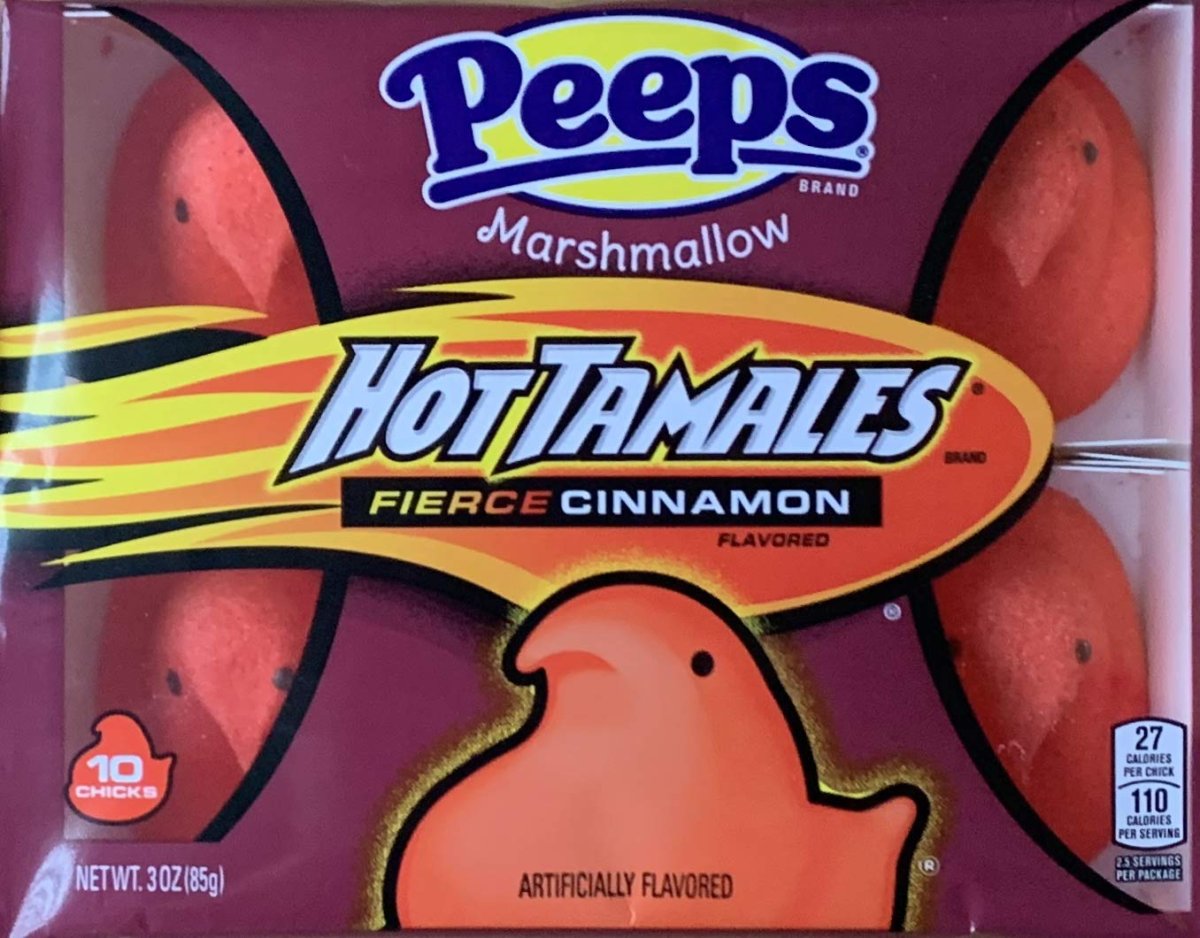 Peeps Marshmallow Hot Tamales Fierce Cinnamon 85 g