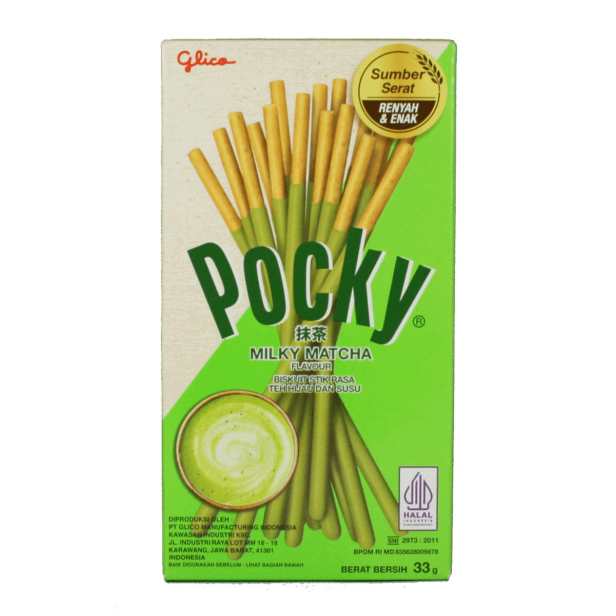 Pocky Milky Matcha 33 g